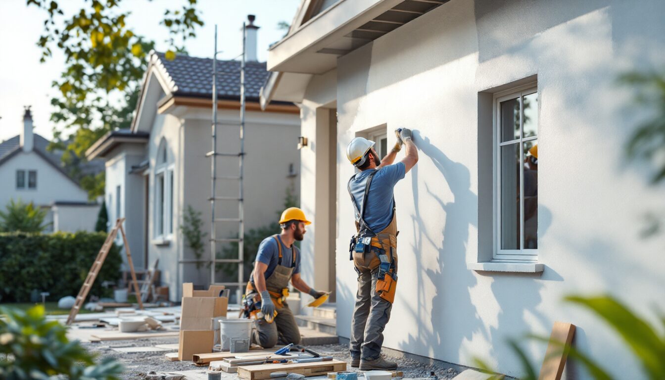 combien coute un ravalement de facade maison