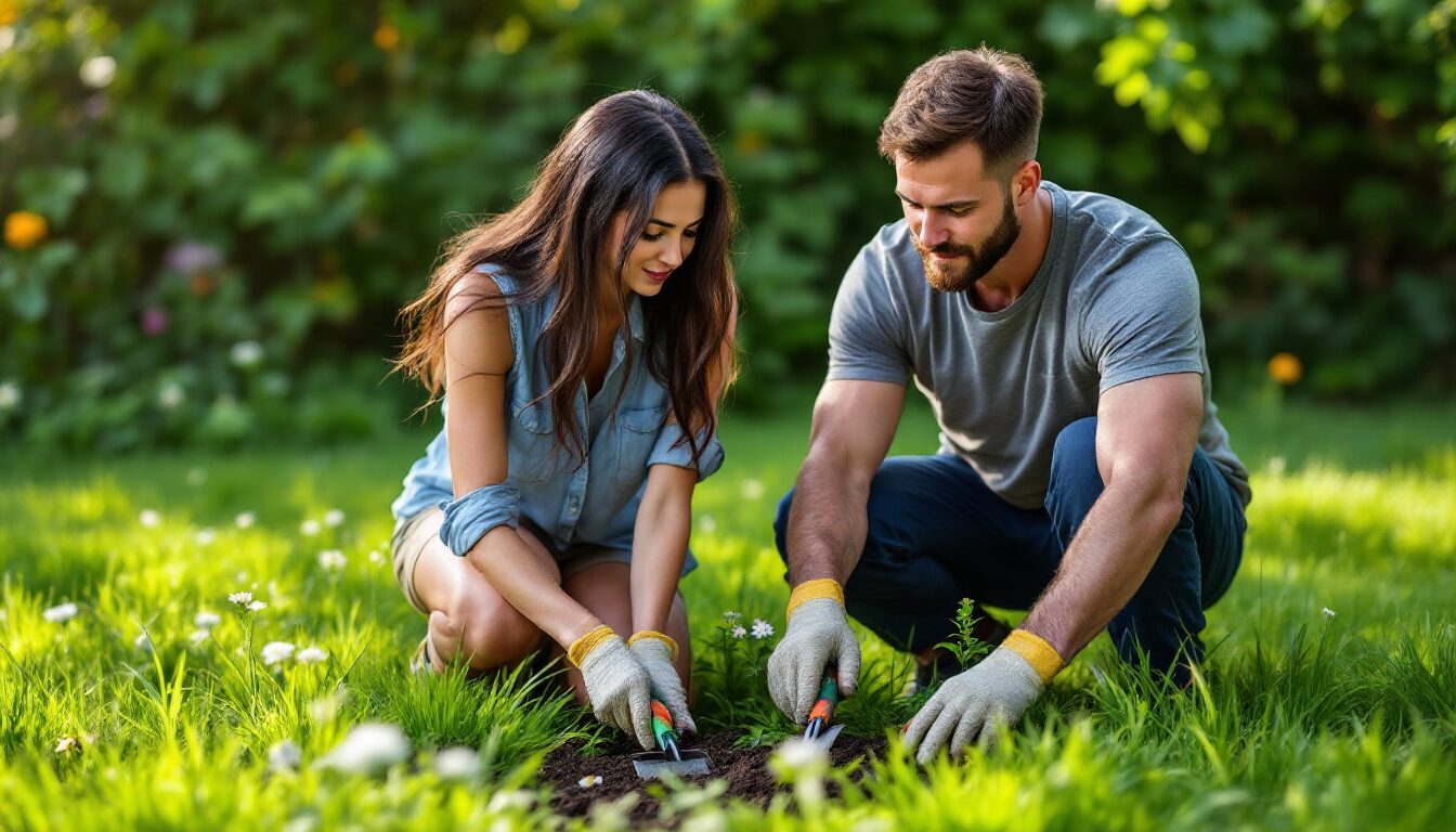comment enlever les mauvaises herbes sur une pelouse