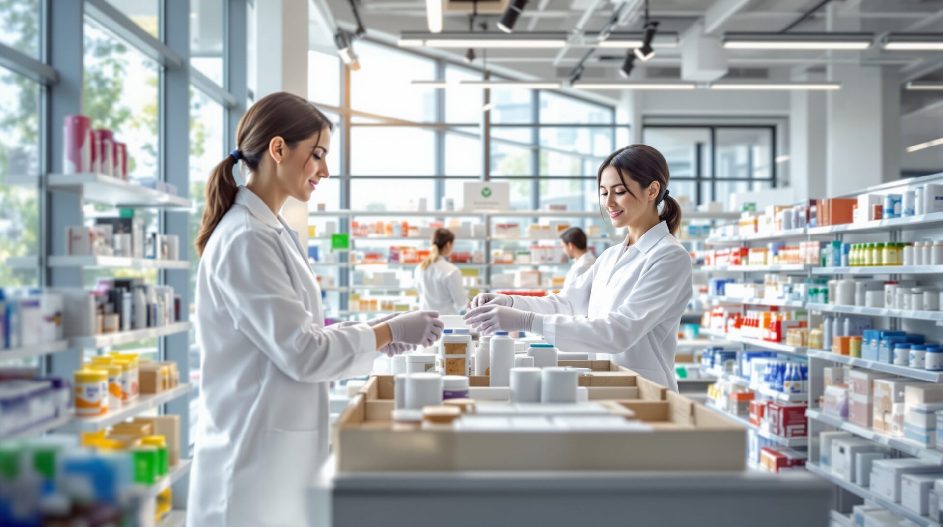 Optimisation de l'espace : design moderne pour pharmacies