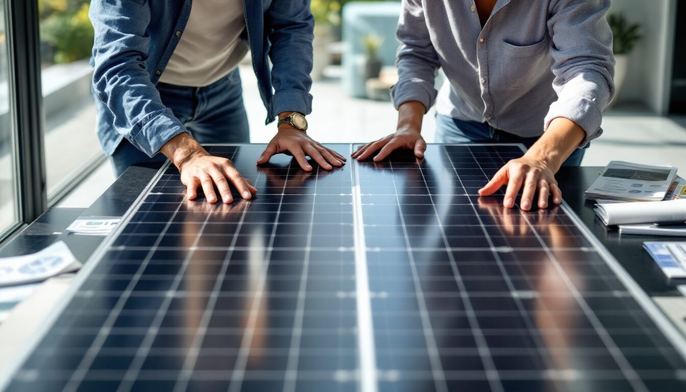 difference entre panneaux photovoltaique et panneaux solaires