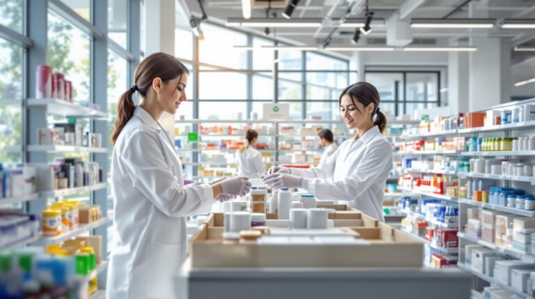 Optimisation de l'espace : design moderne pour pharmacies