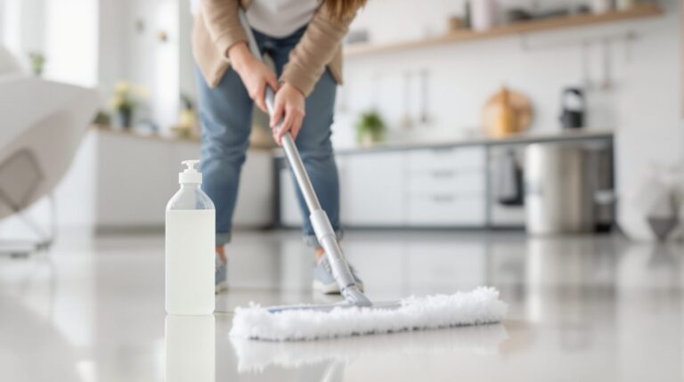 nettoyer sol au vinaigre blanc