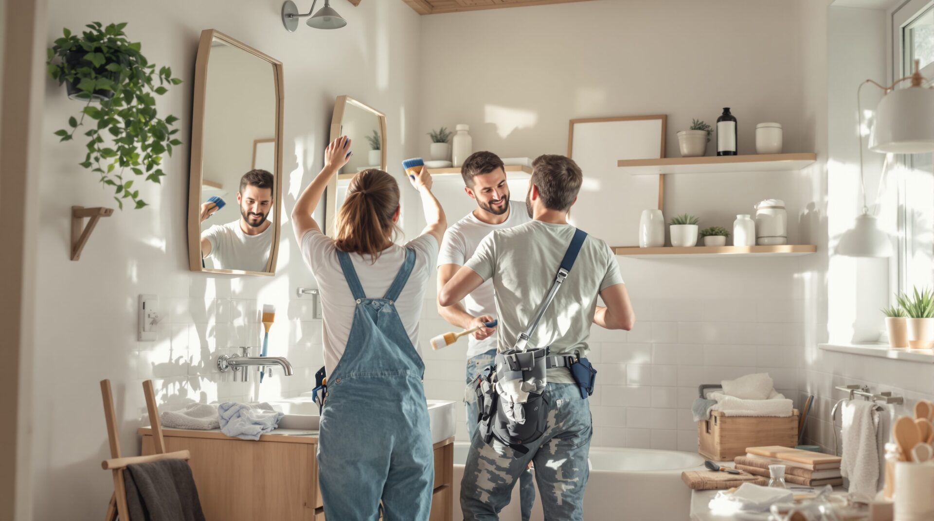 vieille salle de bain