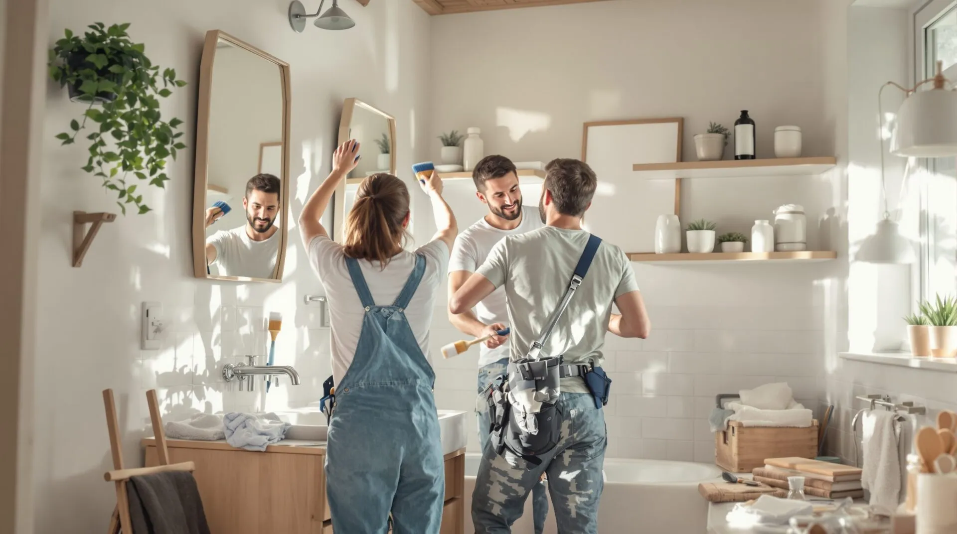 vieille salle de bain