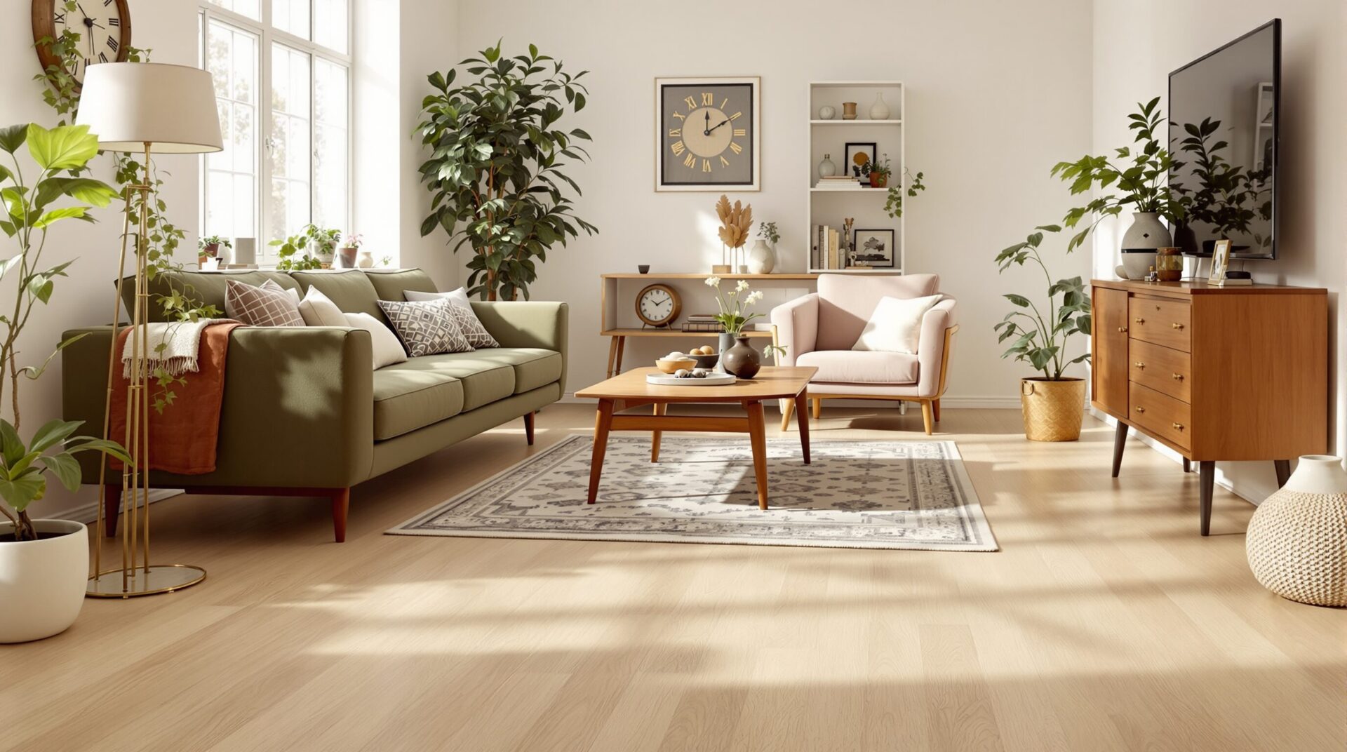 Comment Associer un Parquet Stratifié avec un Intérieur Style Vintage ?