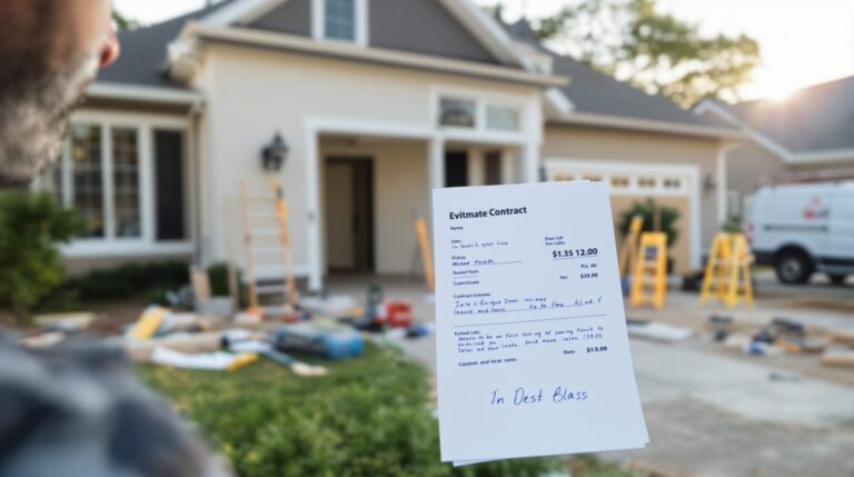 devis signé mais l'artisan ne vient pas