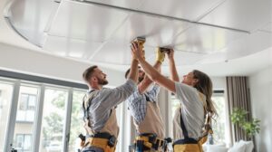 comment faire un faux plafond suspendu