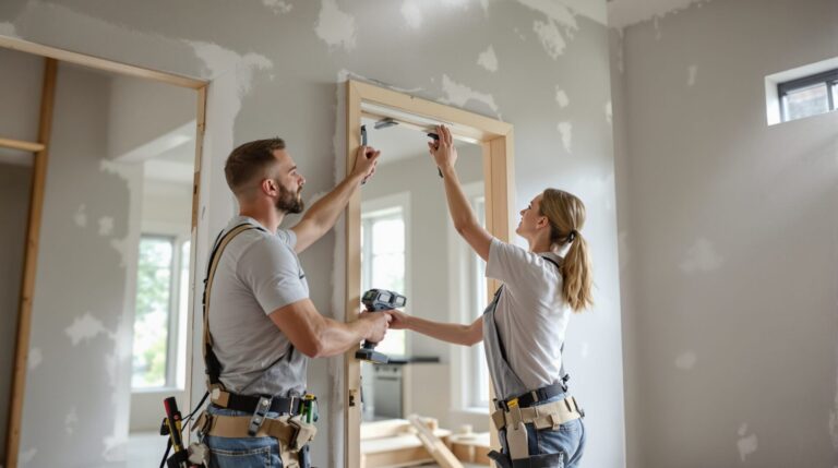 porte dans mur porteur
