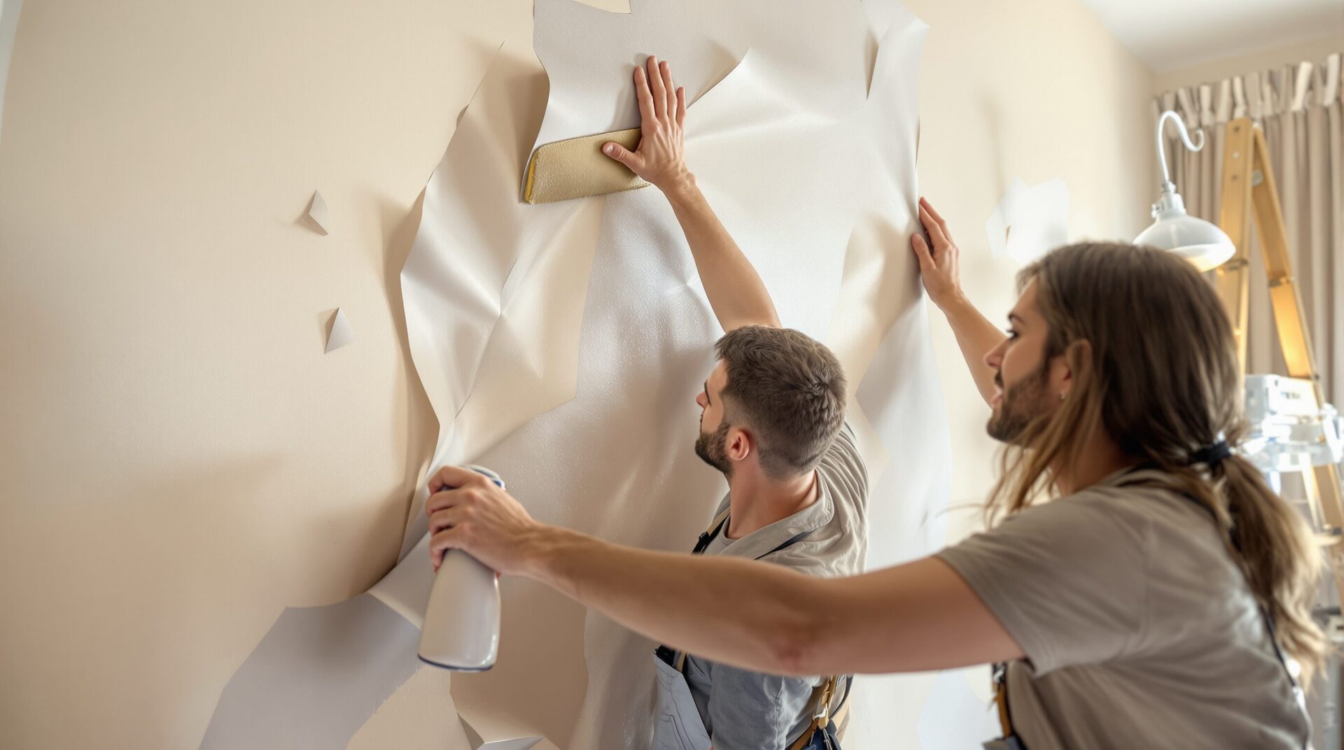 decoller papier peint facilement