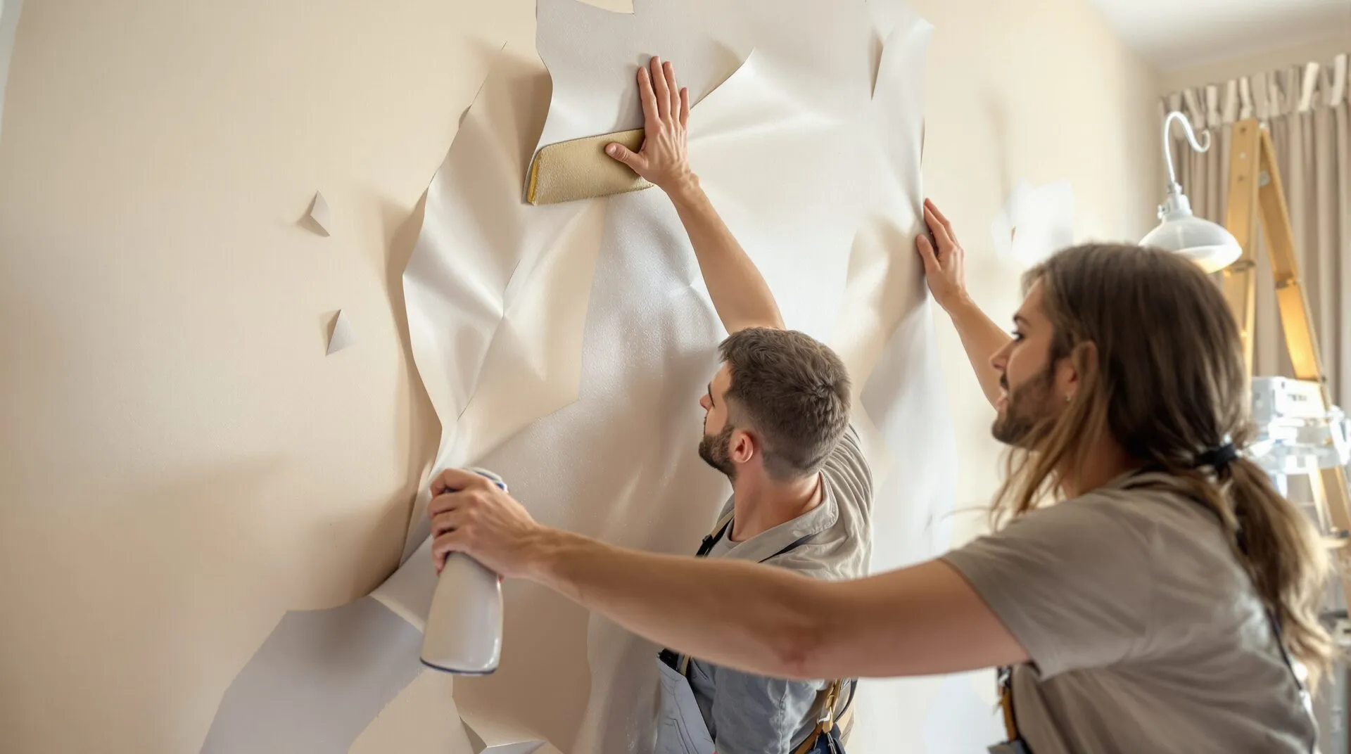 decoller papier peint facilement
