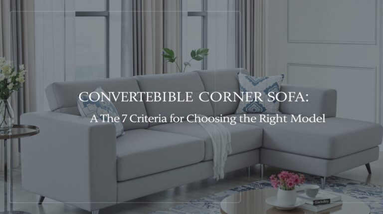 canapé d'angle convertible