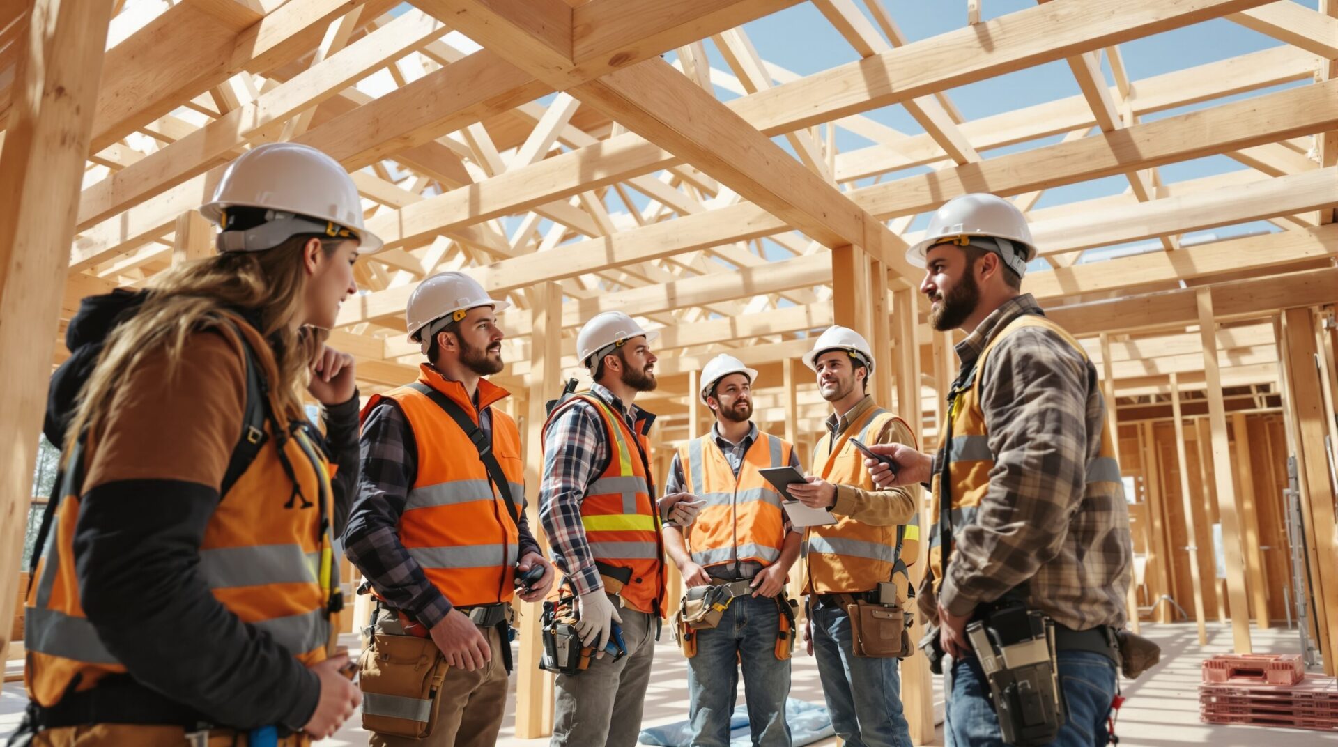 détails charpente bois