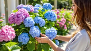 hortensia exposition soleil