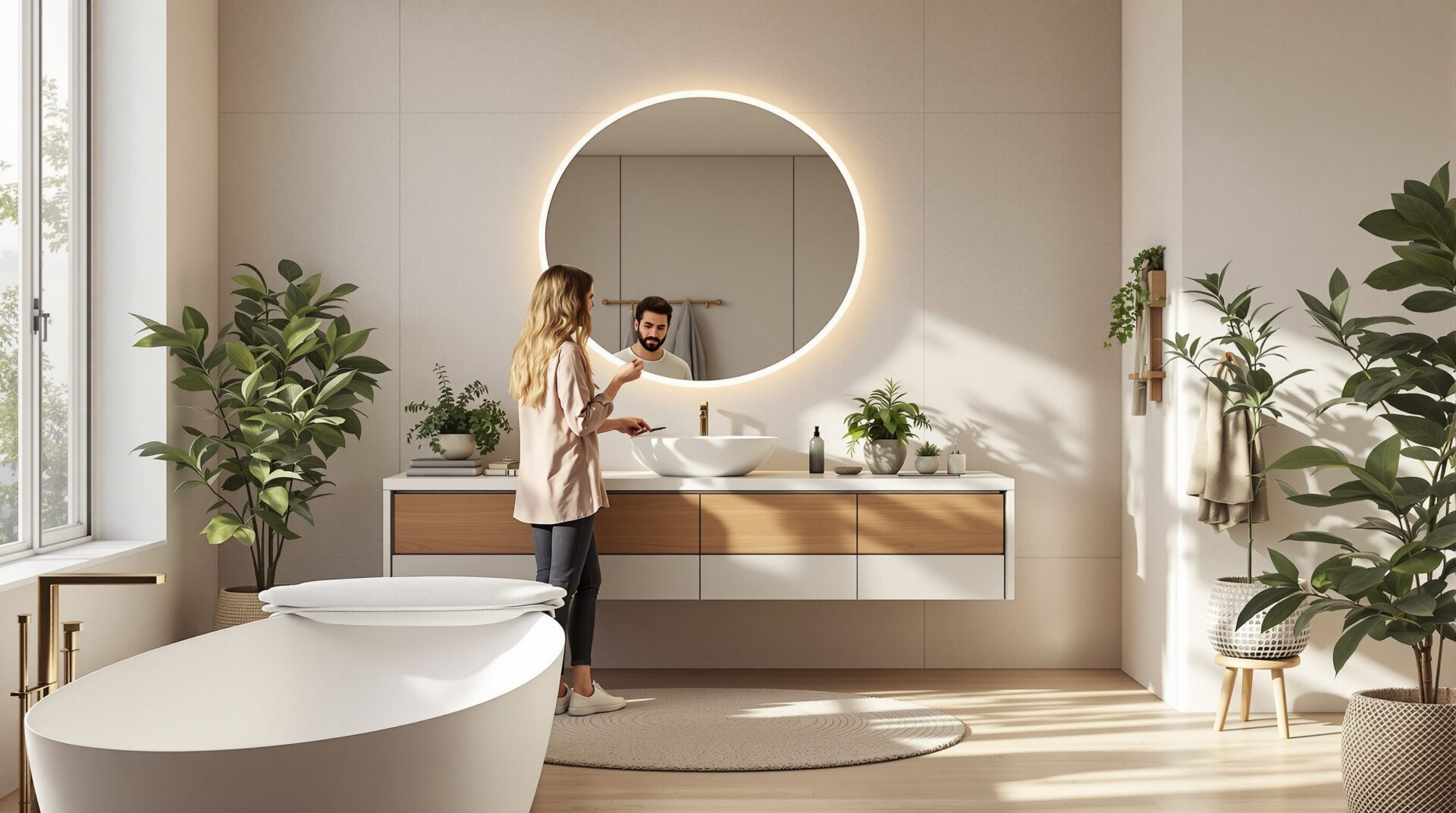 belle salle de bain moderne
