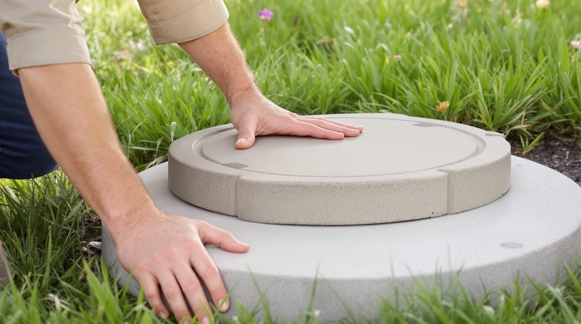 Comment protéger durablement votre compteur d’eau extérieur avec un couvercle en béton ?