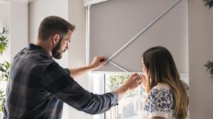 dimension store enrouleur jour nuit