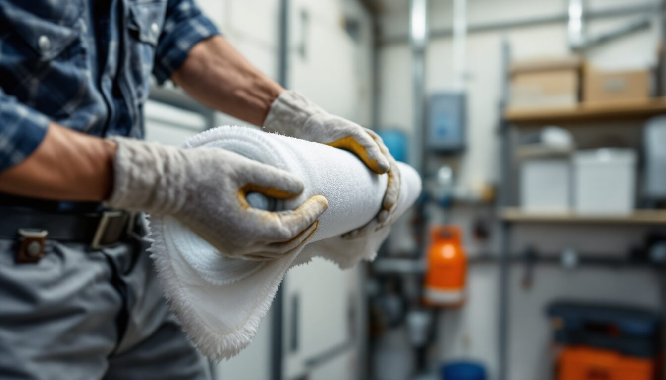 isoler tuyau eau chaude