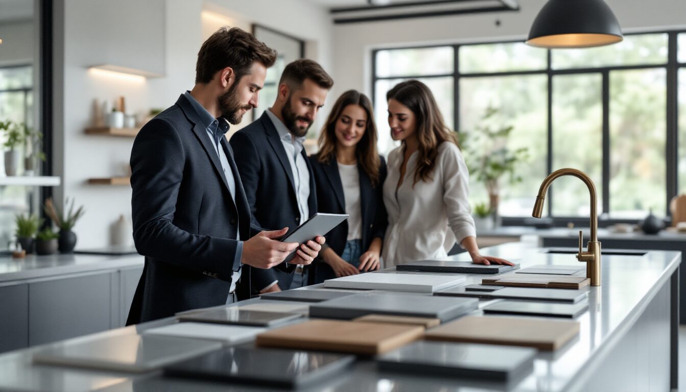 plan de travail sur mesure