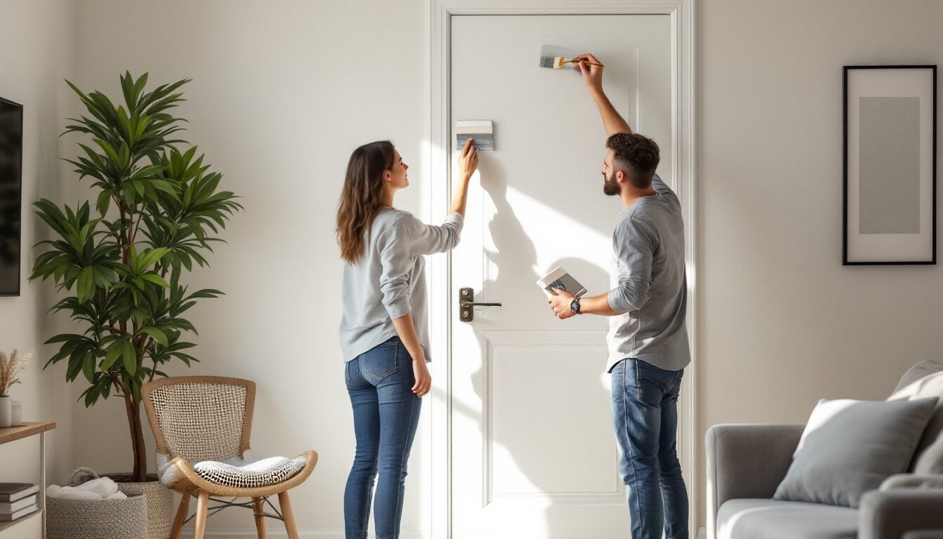 quel peinture pour porte intérieure