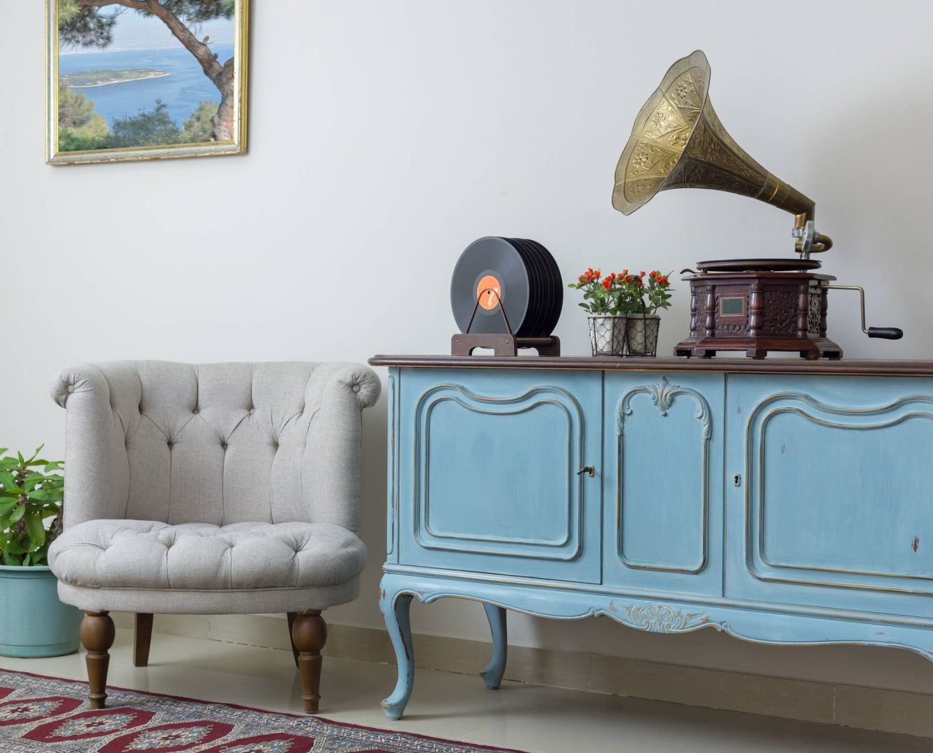 objets de déco vintage concept store