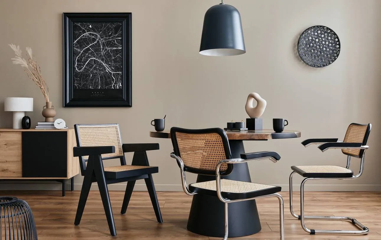 tendance chaise de table à manger, chaise bistrot
