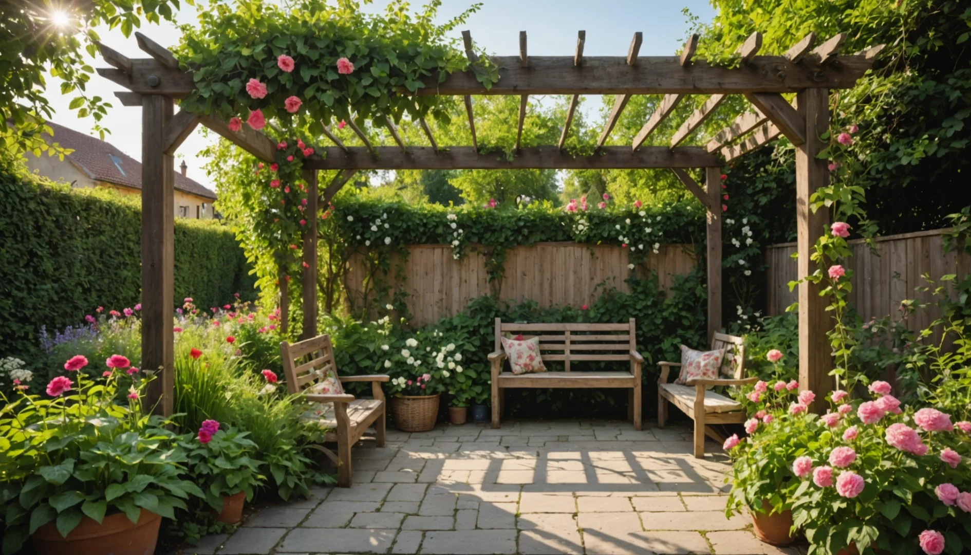 idées en bois pour le jardin
