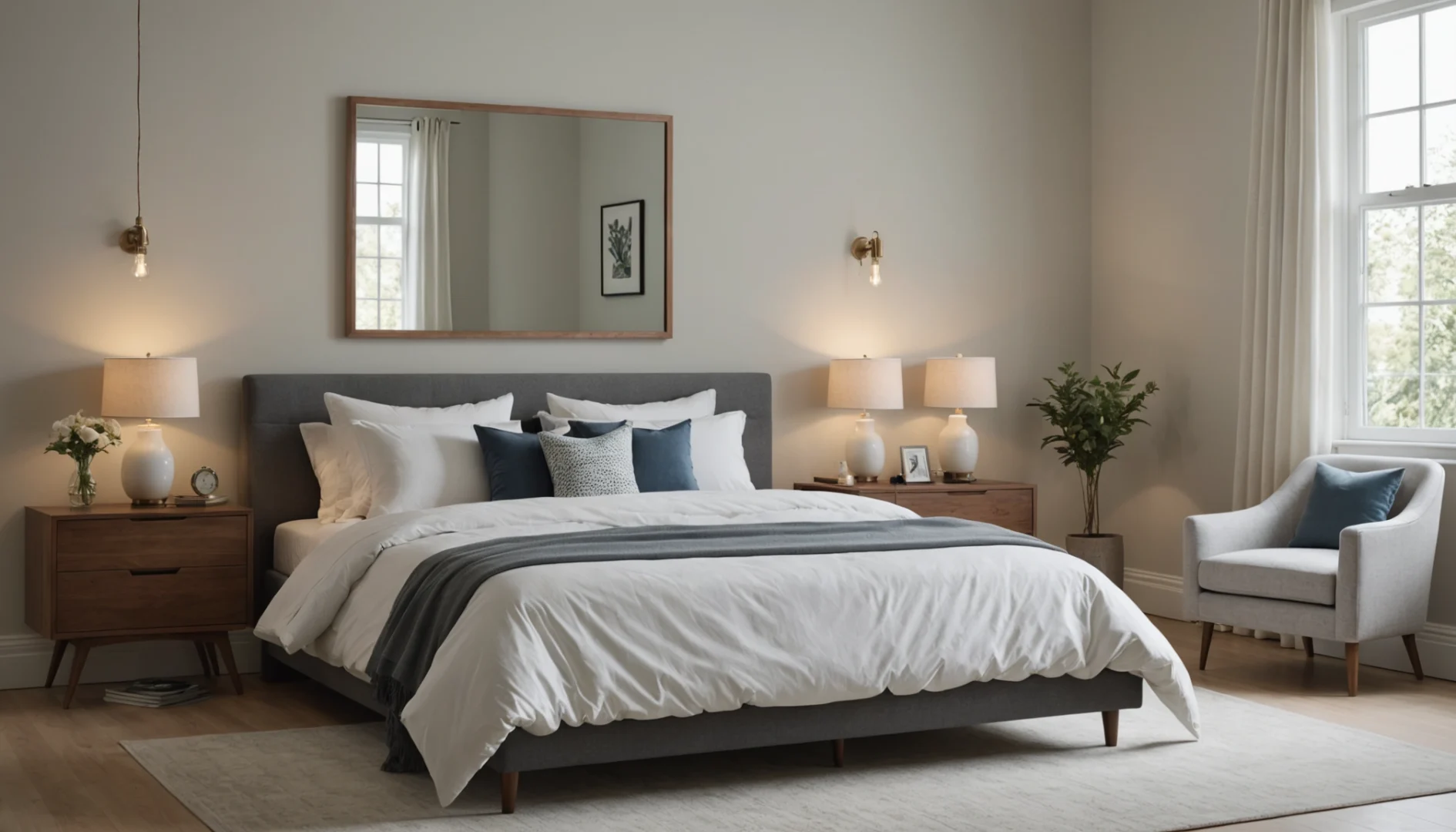 Feng Shui miroir pour la chambre