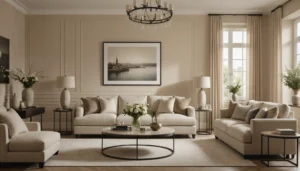 palette de couleurs beige pour mur