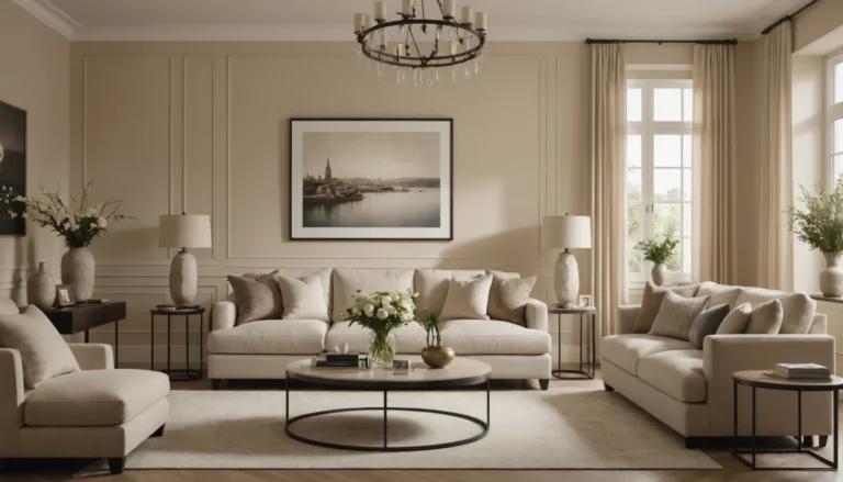 palette de couleurs beige pour mur