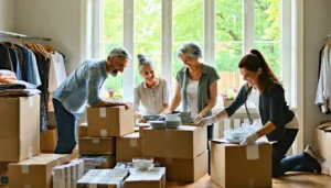 association pour vider une maison