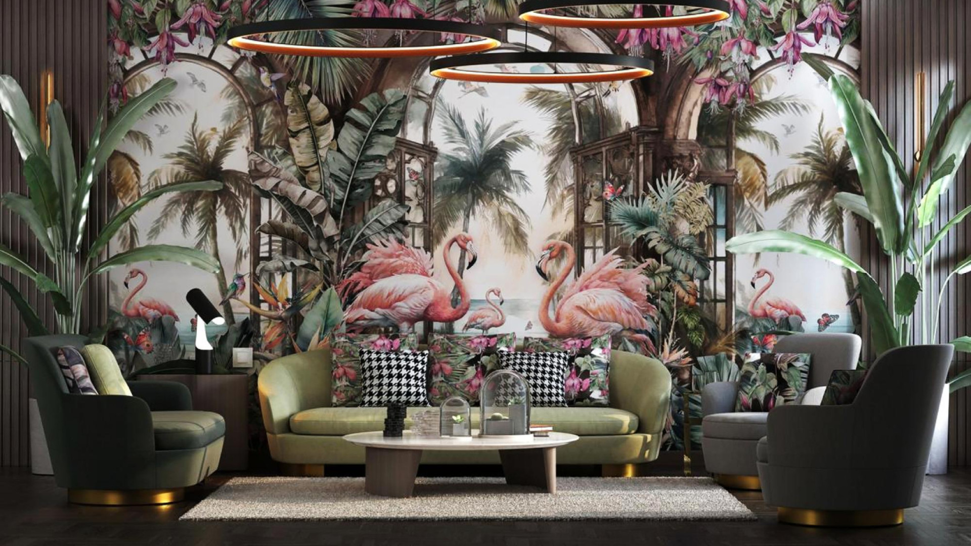 Dynamisez votre intérieur avec un papier peint panoramique jungle
