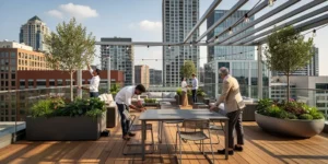 aménagement toit terrasse