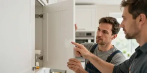 meuble cuisine repeint