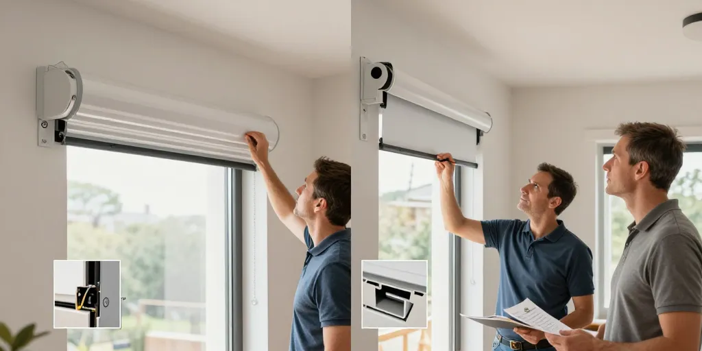 coffre store enrouleur