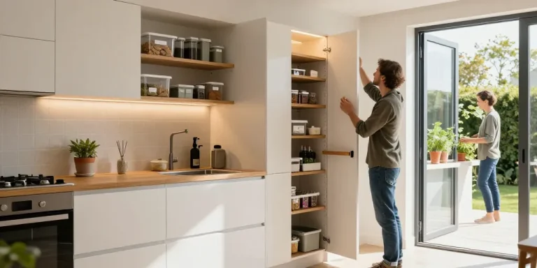 cuisine avec porte fenetre