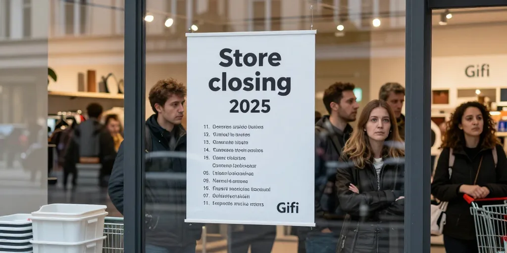 magasins gifi fermeture