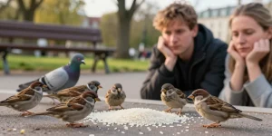 quel animal mange du riz cru