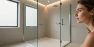 douche italienne sans vitre