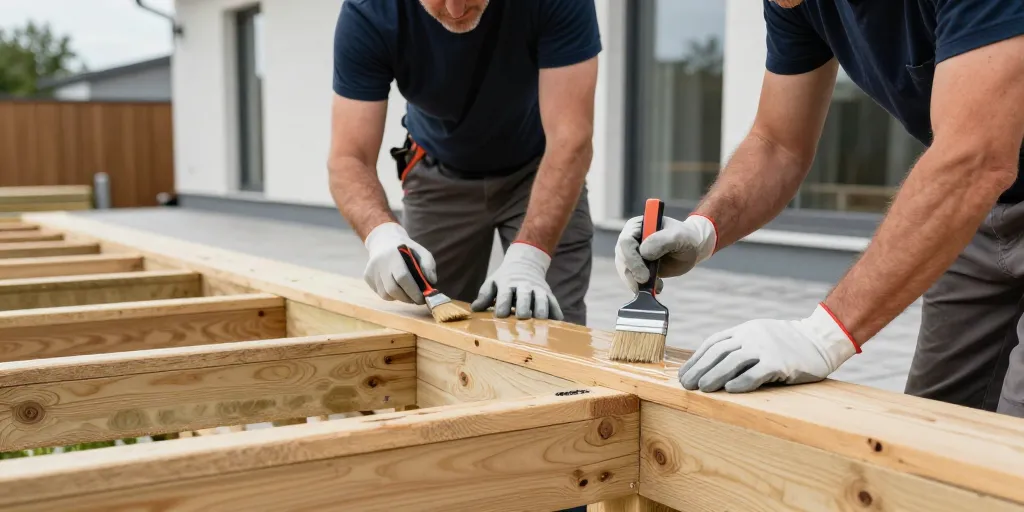 etancheite terrasse en bois
