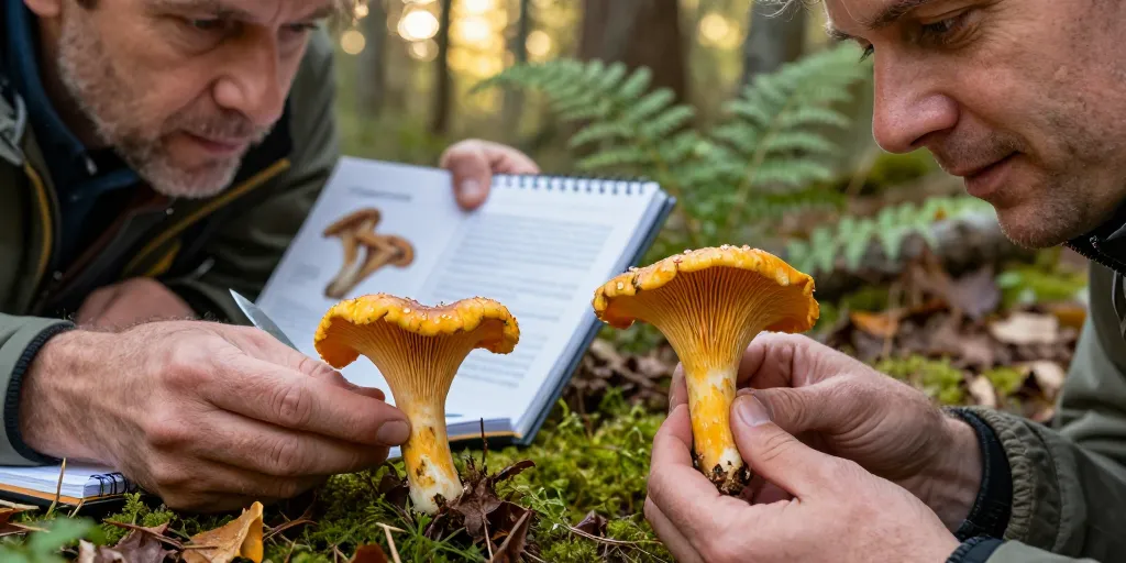 champignon toxique fausse chanterelle non comestible