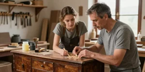 restaurer un meuble ancien en bois