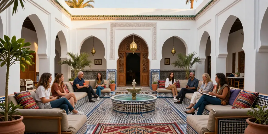 riad maroc exterieur