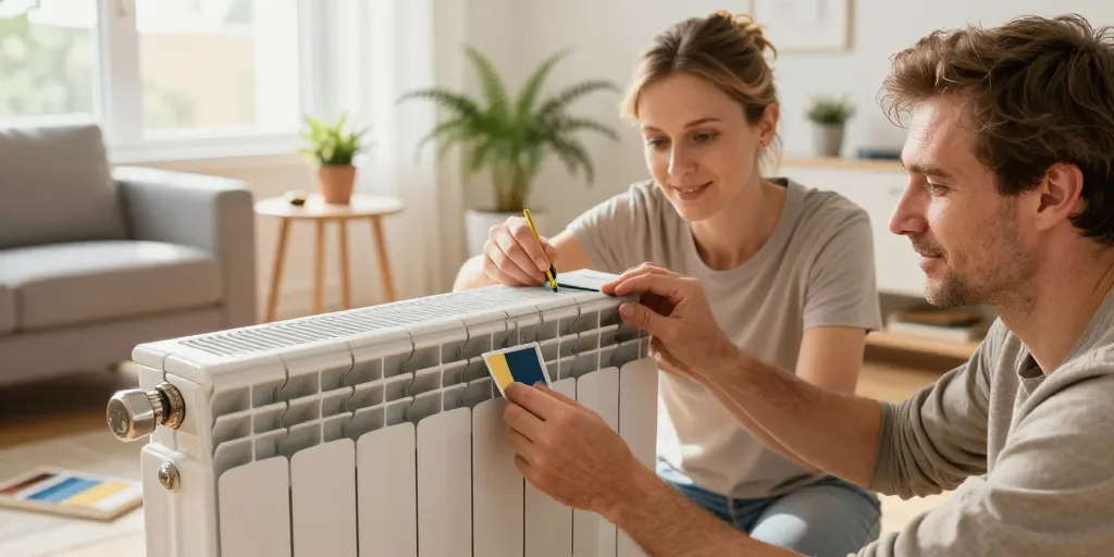 cacher un radiateur