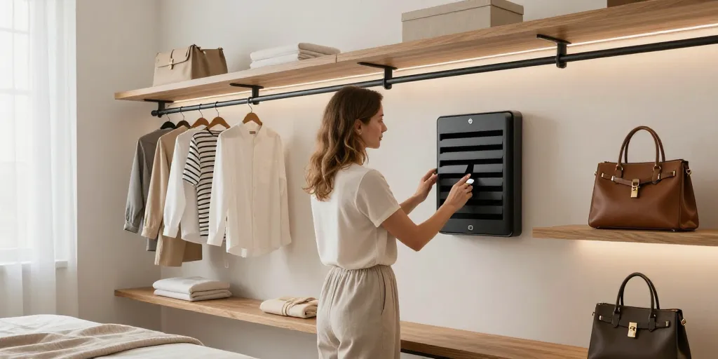 dressing mur chambre