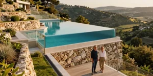 piscine terrain pentu