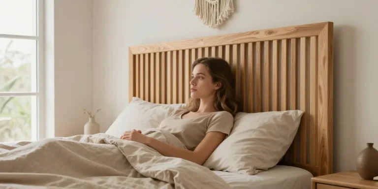 decorer une tete de lit en bois