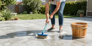 comment nettoyer terrasse en ciment