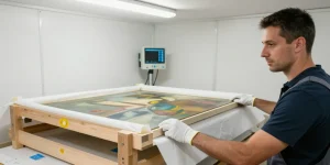 déménagement d'oeuvres d'art