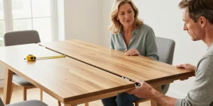 table de salle à manger extensible