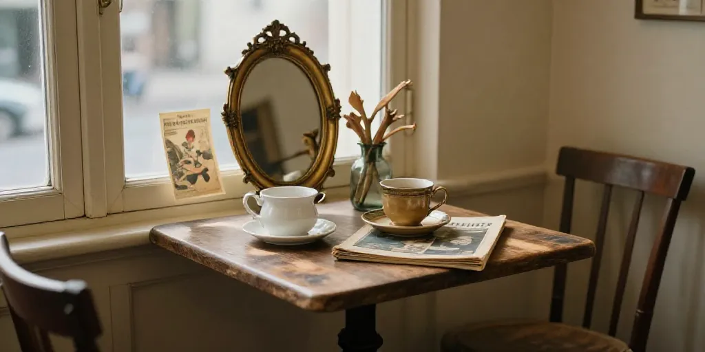 Coffee shops à l'ambiance vintage : ce que la déco raconte, et comment s'en inspirer chez soi